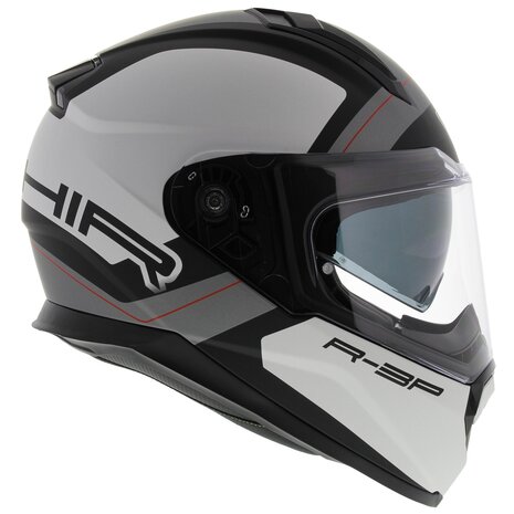 Vemar Motorhelm Zephir Mars mat wit zwart antraciet - Maat XS