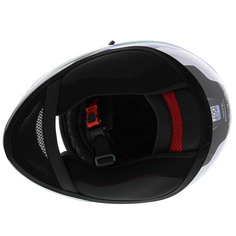 MT Thunder III SV helm Carry zwart wit blauw
