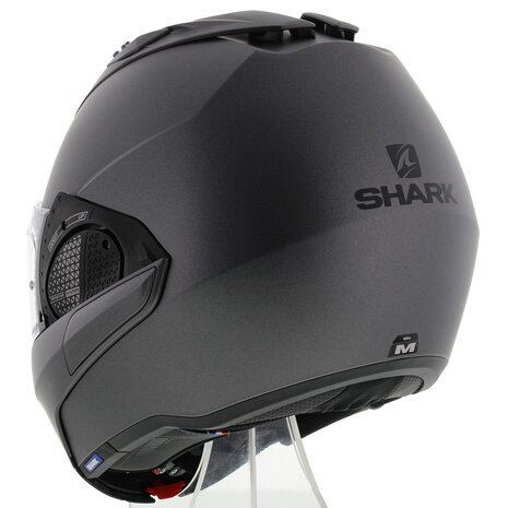 Shark EVO-GT systeemhelm motorhelm mat antraciet