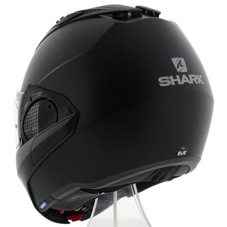 Shark EVO-GT systeemhelm motorhelm mat zwart
