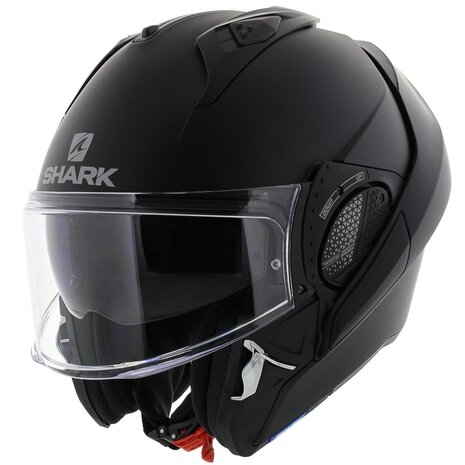 Shark EVO-GT systeemhelm motorhelm mat zwart - Maat XS