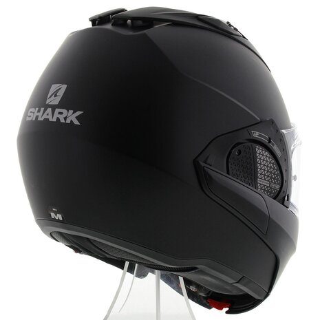 Shark EVO-GT systeemhelm motorhelm mat zwart - Maat XS