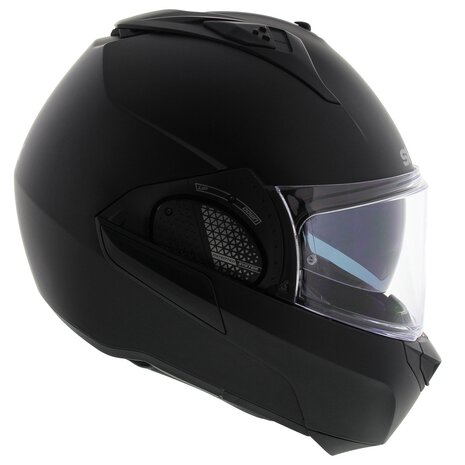 Shark EVO-GT systeemhelm motorhelm mat zwart - Maat XS
