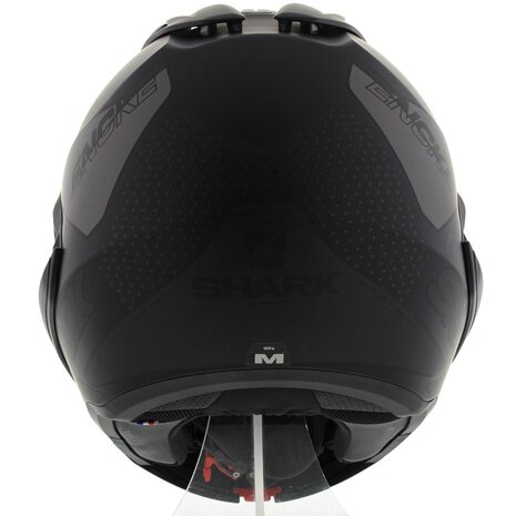 Shark EVO-GT systeemhelm motorhelm Encke mat zwart antraciet - Maat XS
