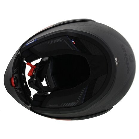 Shark EVO-GT systeemhelm motorhelm Encke mat zwart rood