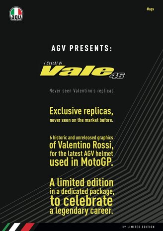 AGV Pista GP RR Laguna Seca 2005 Valentino Rossi 46 Limited Edition