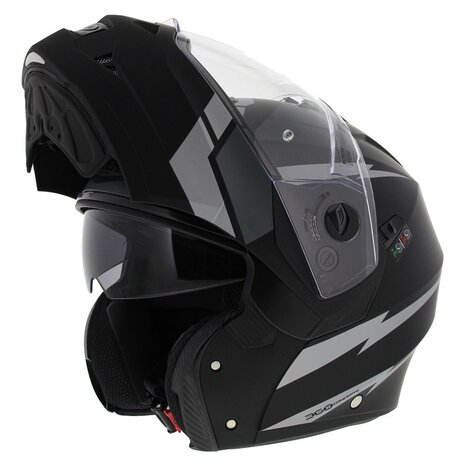 Caberg Systeemhelm Duke II Kito mat zwart antraciet Motorhelm