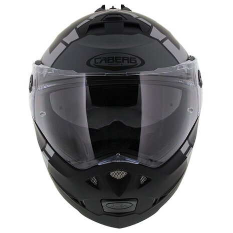 Caberg Systeemhelm Duke II Kito mat zwart antraciet Motorhelm