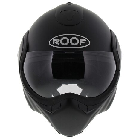 ROOF Boxxer Carbon Systeemhelm Carbon Mat Zwart