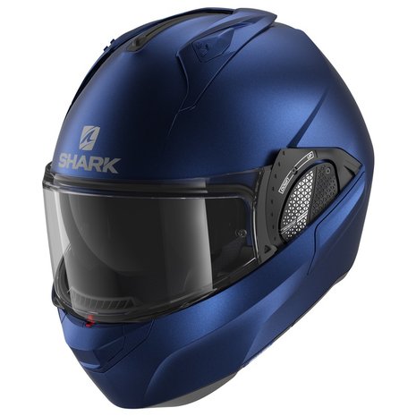motorhelm blauw