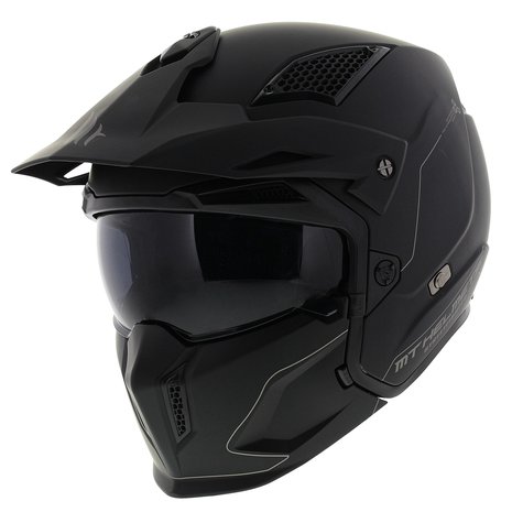 MT Streetfighter SV helm mat zwart