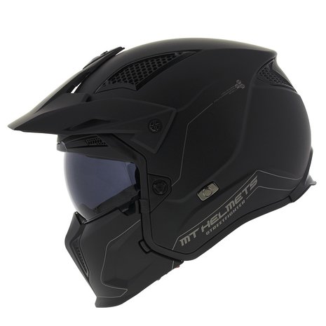 MT Streetfighter SV helm mat zwart