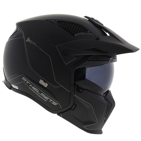 MT Streetfighter SV helm mat zwart
