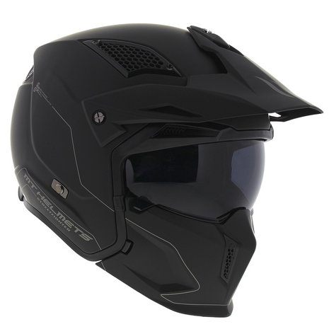 MT Streetfighter SV helm mat zwart