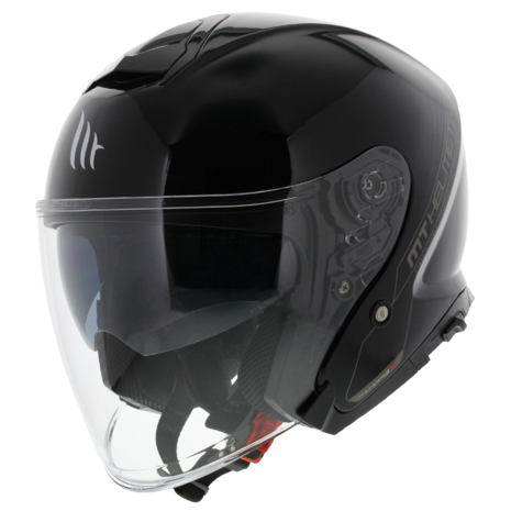 MT Thunder 3 SV Jet helm glans zwart