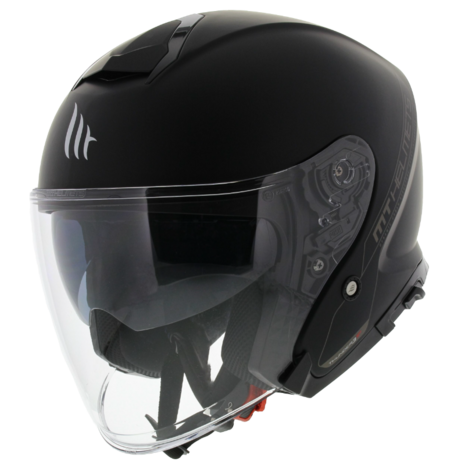 MT Thunder 3 SV Jet helm mat zwart - Maat XS