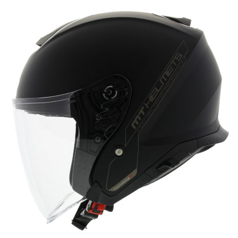MT Thunder 3 SV Jet helm mat zwart - Maat XS
