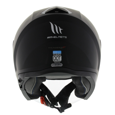 MT Thunder 3 SV Jet helm mat zwart - Maat XS