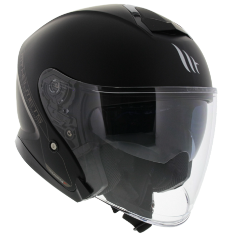 MT Thunder 3 SV Jet helm mat zwart - Maat XS