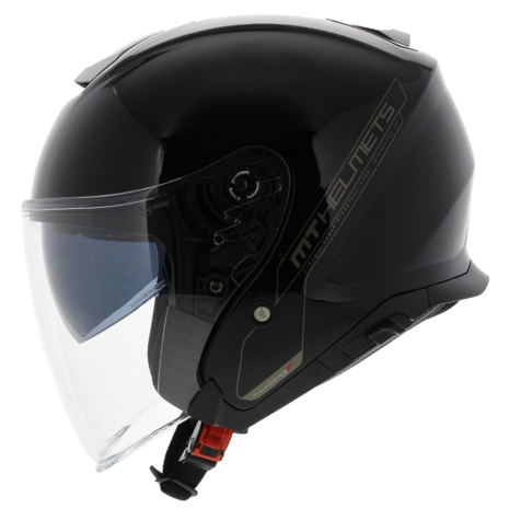 MT Thunder 3 SV Jet helm glans zwart