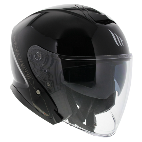 MT Thunder 3 SV Jet helm glans zwart