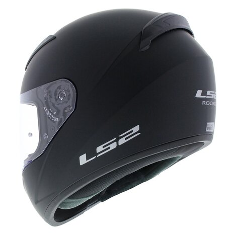 LS2 Integraalhelm FF352 Rookie Single mono mat zwart