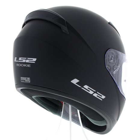 LS2 Integraalhelm FF352 Rookie Single mono mat zwart