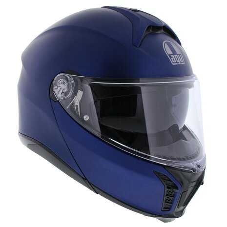 AGV Tourmodular motorhelm Galassia mat blauw systeemhelm