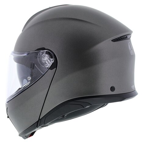 AGV Tourmodular motorhelm Luna mat grijs systeemhelm