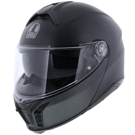 AGV Tourmodular motorhelm mono mat zwart systeemhelm