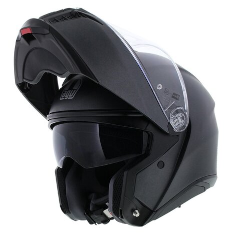 AGV Tourmodular motorhelm mono mat zwart systeemhelm