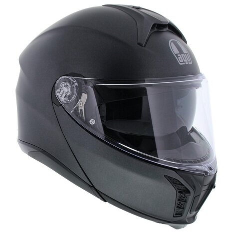 AGV Tourmodular motorhelm mono mat zwart systeemhelm