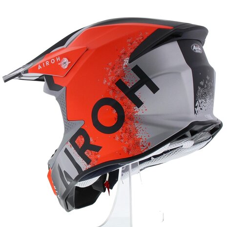 Airoh Twist 2.0 crosshelm Bit mat oranje