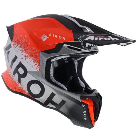 Airoh Twist 2.0 crosshelm Bit mat oranje