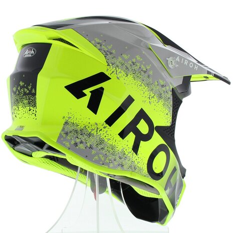 Airoh Twist 2.0 crosshelm Bit glans geel