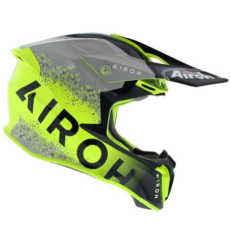 Airoh Twist 2.0 crosshelm Bit glans geel
