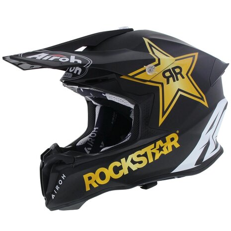 Airoh Twist 2.0 crosshelm Rockstar mat zwart