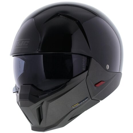 HJC I20 Streetfighter helm parel zwart glans - Maat XS