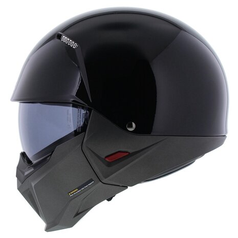HJC I20 Streetfighter helm parel zwart glans - Maat XS