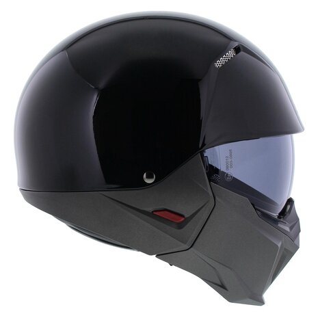 HJC I20 Streetfighter helm parel zwart glans - Maat XS