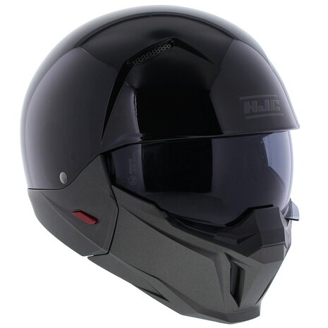 HJC I20 Streetfighter helm parel zwart glans - Maat XS