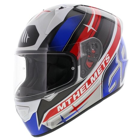 MT Stinger Integraalhelm GP Rood blauw