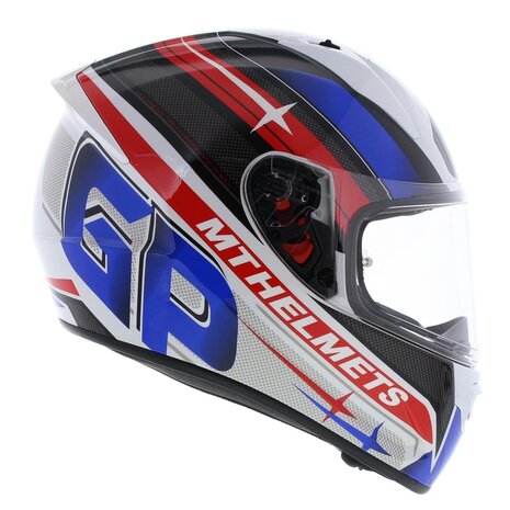 MT Stinger Integraalhelm GP Rood blauw