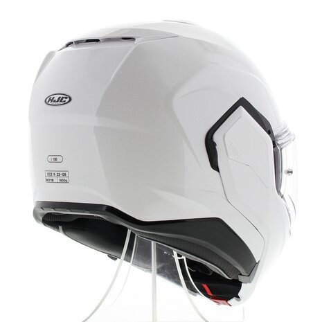 HJC I100 systeemhelm parel wit - Maat L