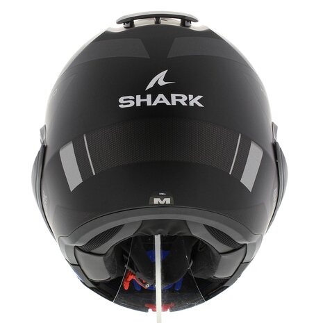 Shark EVO ES Kryd mat zwart antraciet zilver