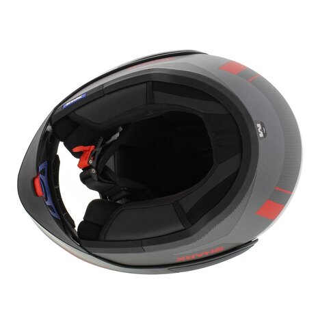 Shark EVO ES Kryd mat antraciet zwart rood - Maat XS