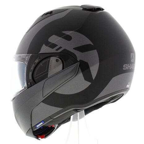Shark EVO ES Kedje mat antraciet zwart - Maat XS