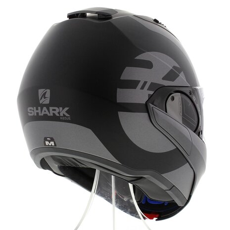 Shark EVO ES Kedje mat antraciet zwart - Maat XS