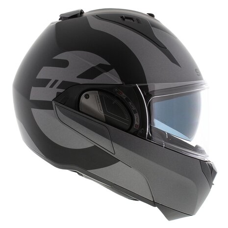 Shark EVO ES Kedje mat antraciet zwart - Maat XS