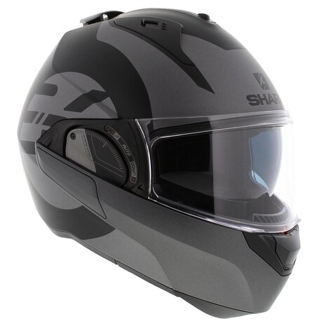 Shark EVO ES Kedje mat antraciet zwart - Maat XS